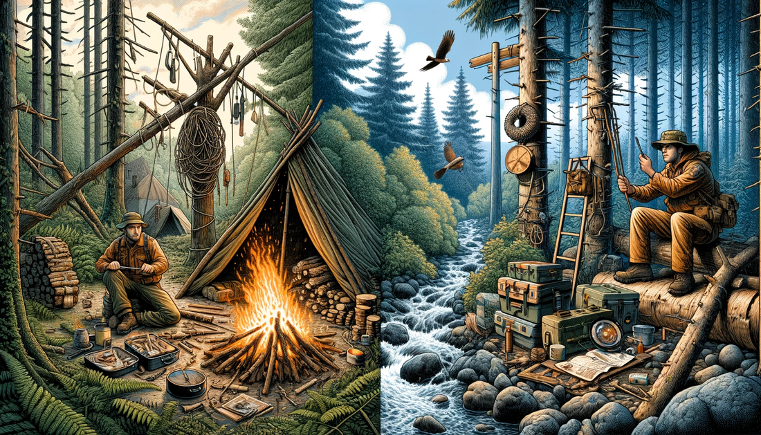 Différence entre Bushcraft et Survie : décryptage de deux pratiques en pleine nature