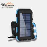 Senderismo con batería solar