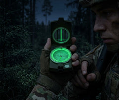 Boussole Militaire Fluorescente – vue 2