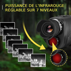 Monoculaire vision nocturne DarkVision Full HD