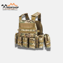 Gilet Tactique Multipoches Jungle