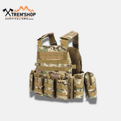 Gilet Tactique Multipoches Jungle