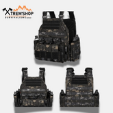 Gilet Tactique De Combat Noir