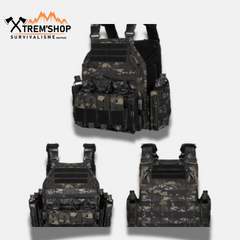 Gilet Tactique De Combat Noir