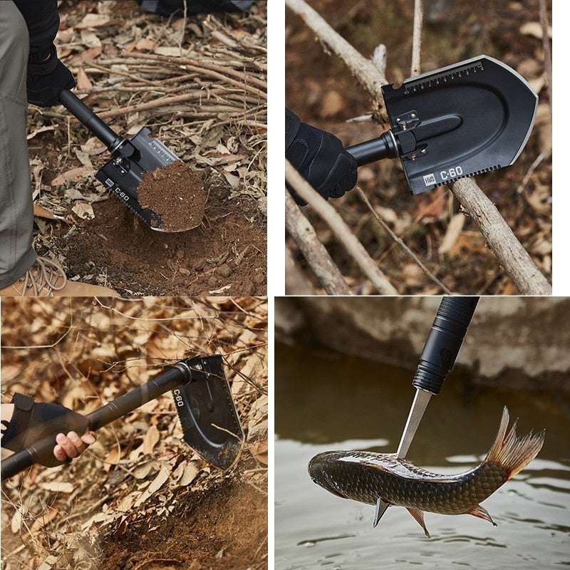 Hache Tactique C60 et Pelle