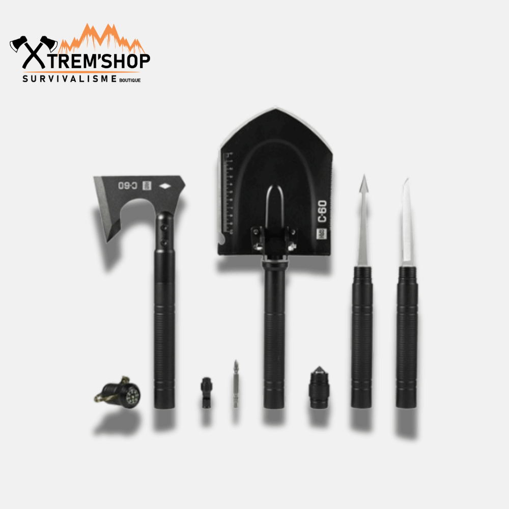 Hache Tactique C60 et Pelle