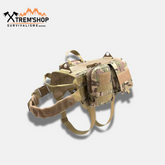 Arnés de perro militar de camuflaje