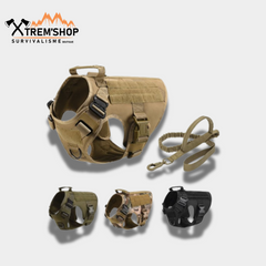 Arnés de perro de camuflaje