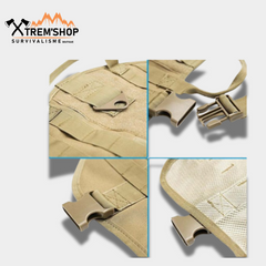 Harnais Tactique Chien 3 Points