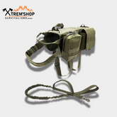 Arnés táctico para perros de 3 puntos