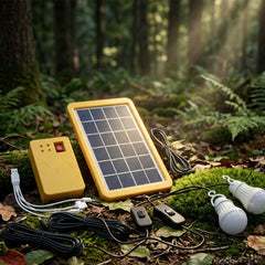 Kit Lumière Solaire de Camping