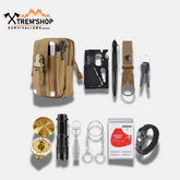 Kit de Survie de Poche Khaki