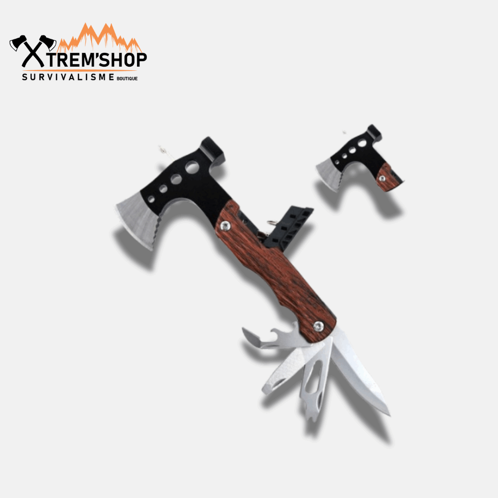 Petite hache multifonction - Boutique Survie ®