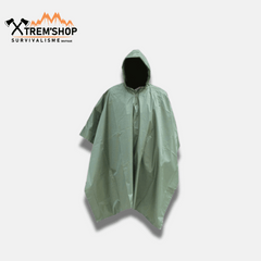 Poncho Imperméable Camouflage de Survie