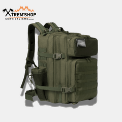 Sac à Dos Survie 50L Vert Militaire