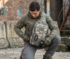 Sac à dos bandoulière Camouflage