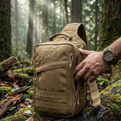 Sac à dos bandoulière Camouflage