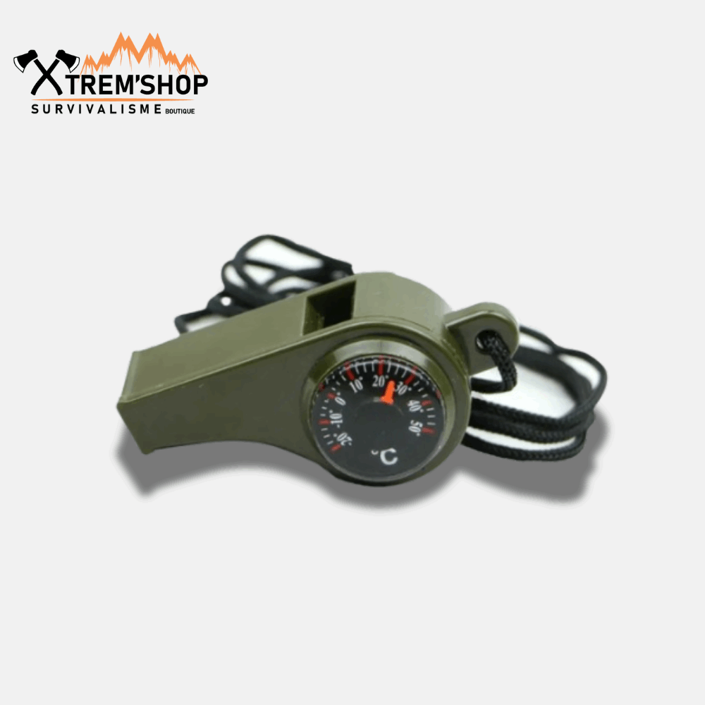 Sifflet de Survie 3 en 1