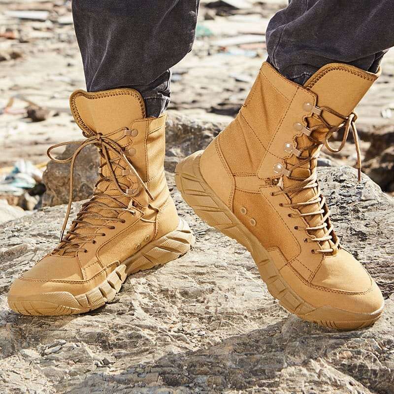 Chaussure trekking Chaussure de Randonnée montante marron