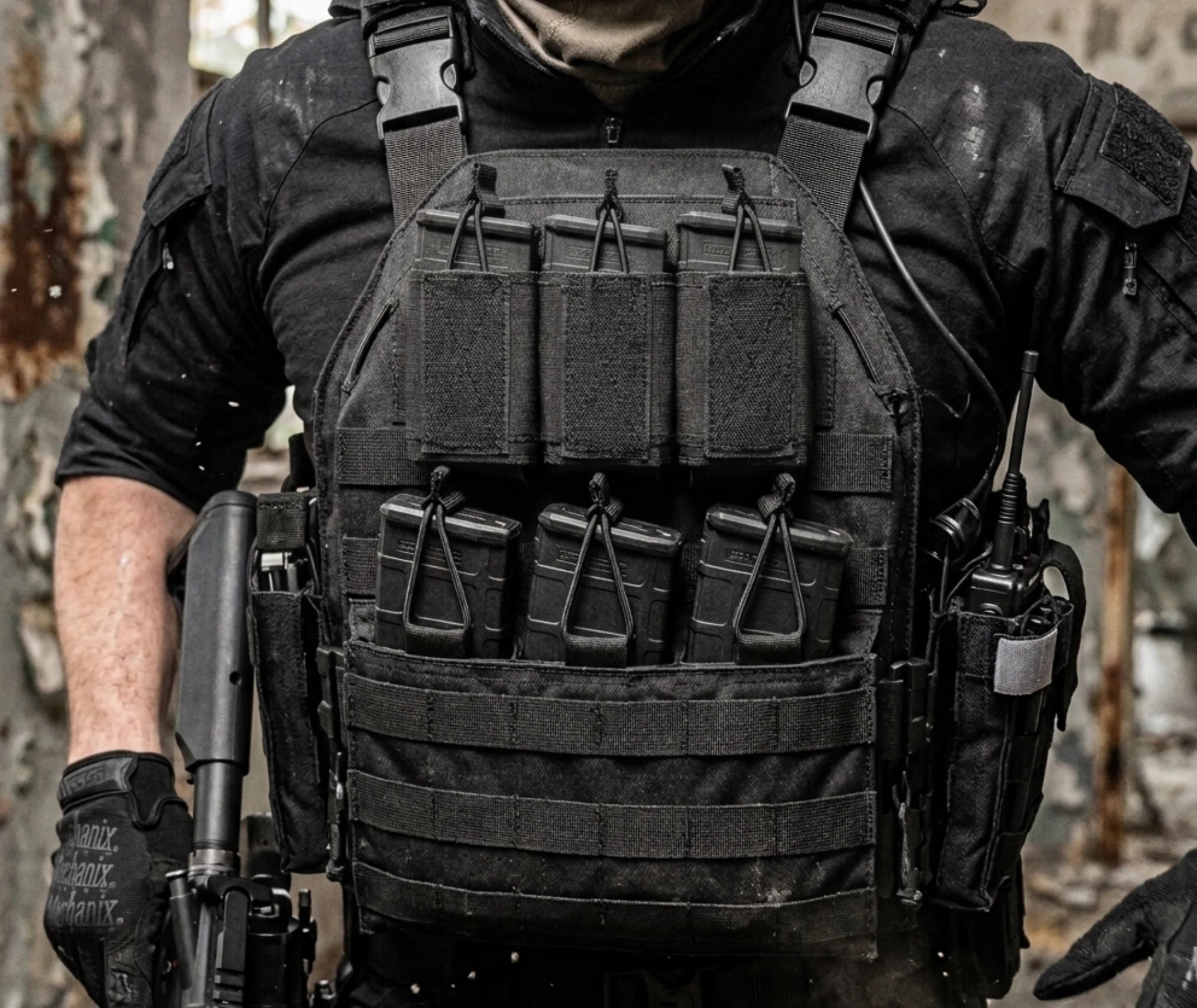 Gilet Tactique Police – vue 2
