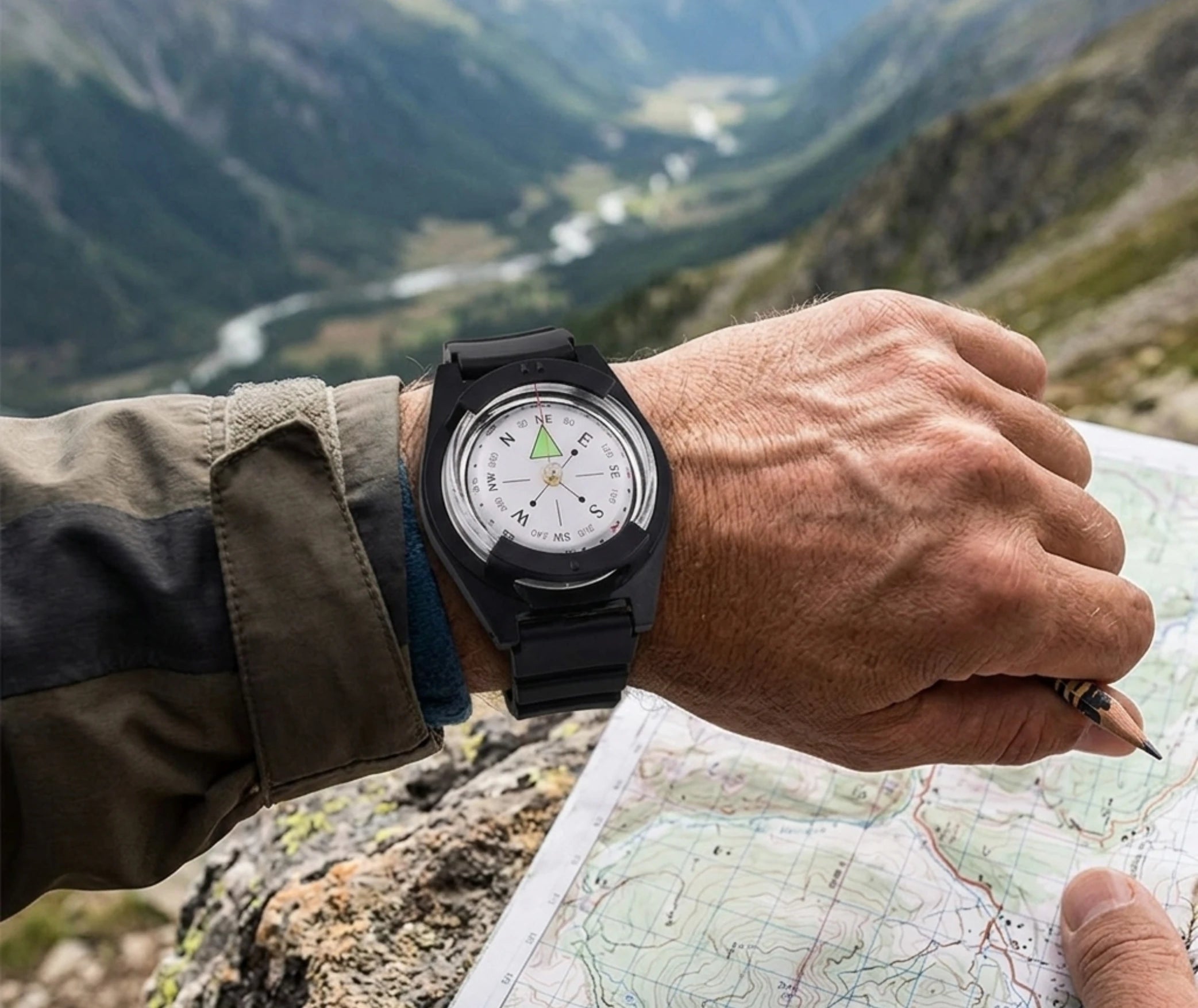 Montre Boussole – vue 2
