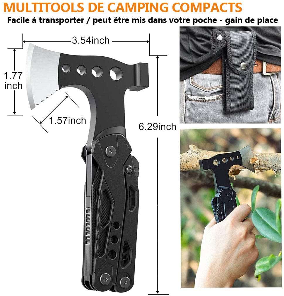 Hache Pince Multifonctions Survivalisme