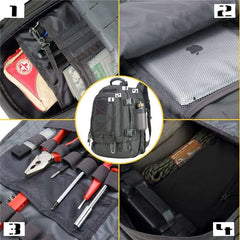 Sac de survie Sac à Dos Survivalisme 60L