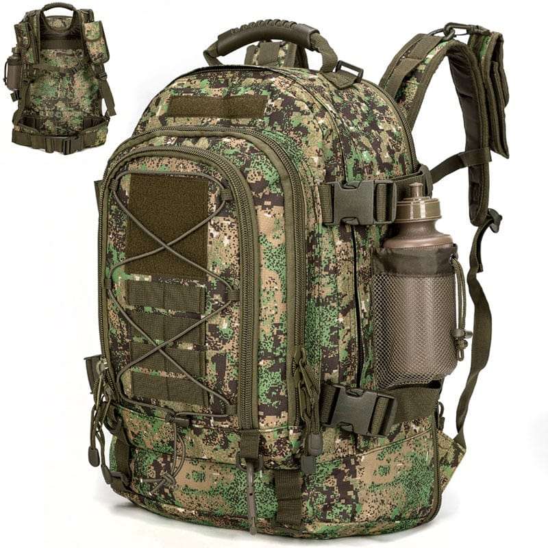Sac de survie Camouflage France Sac à Dos Survivalisme 60L