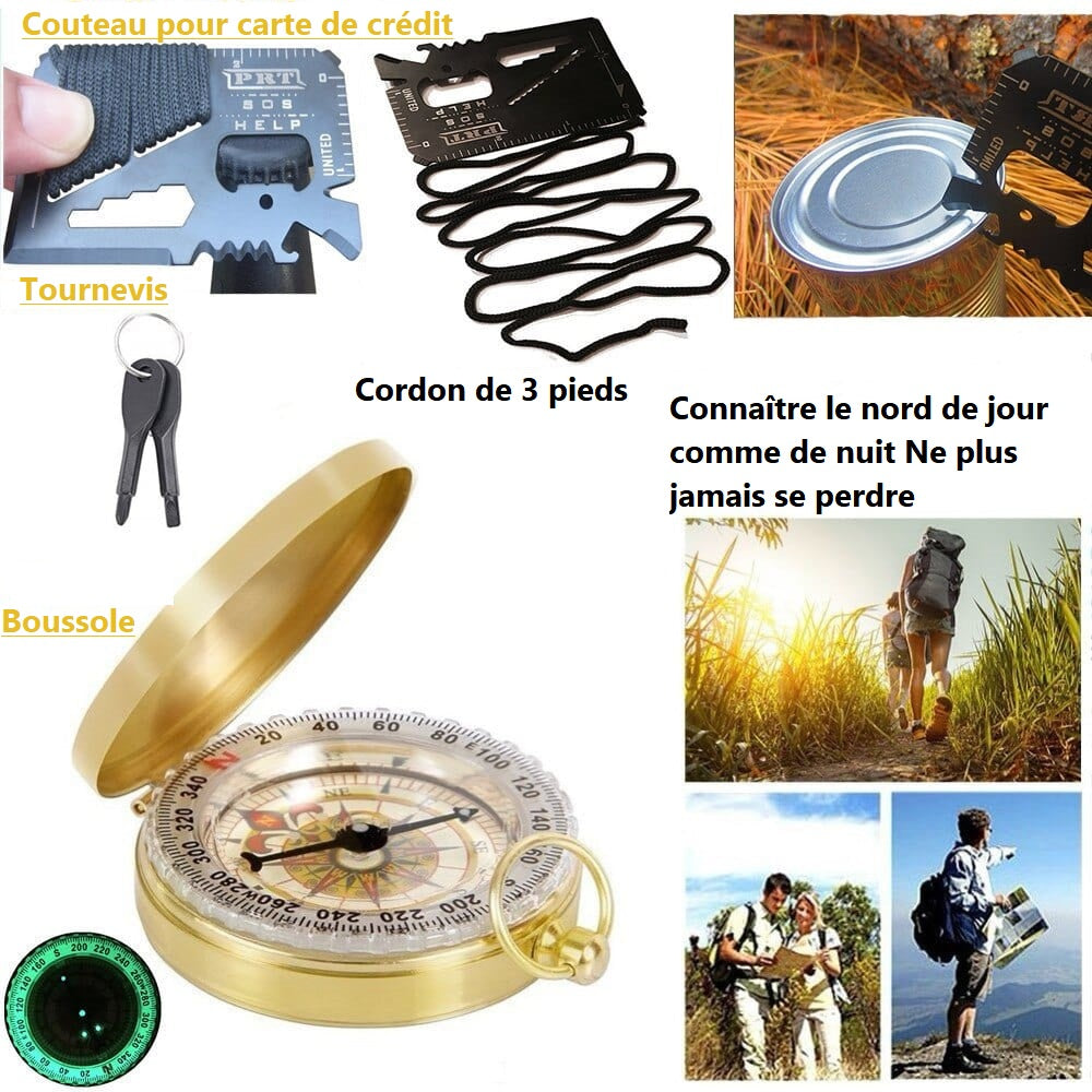 Kit de survie Randonnée