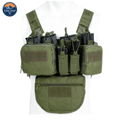Gilet Tactique Verte Ceinture tactique de survie