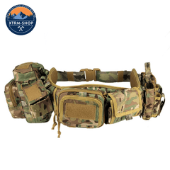 Gilet Tactique Camouflage Ceinture Tactique Militaire