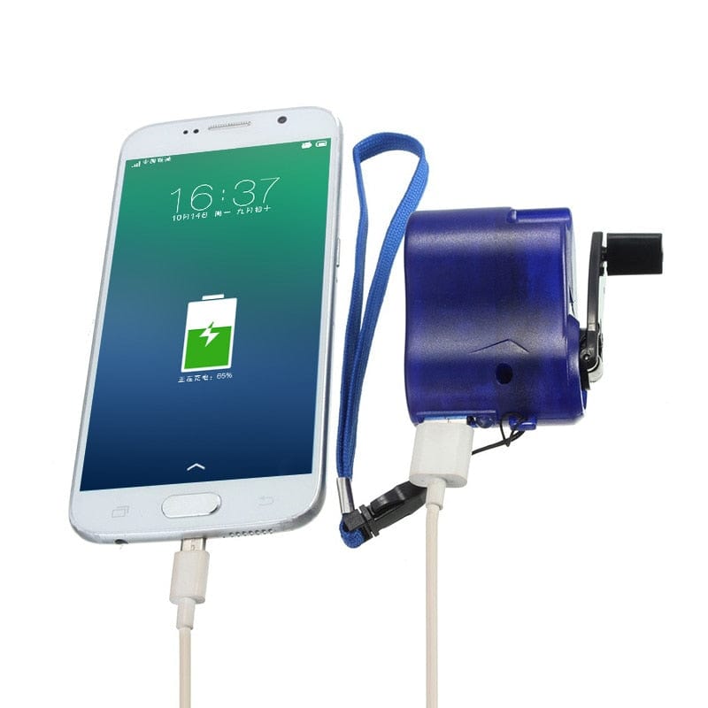 Dynamo chargeur USB universel manivelle d'urgence générateur Portable  d'extérieur pour Camping