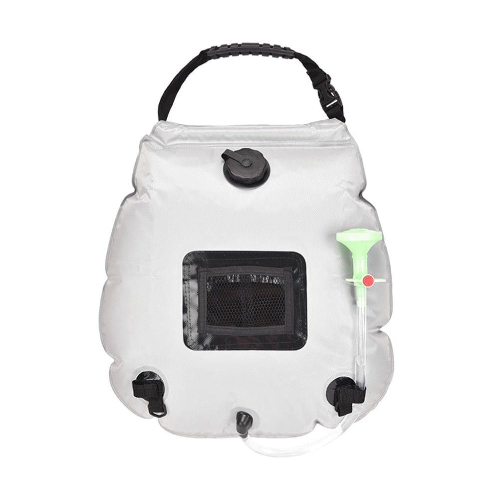 Douche solaire 20L Blanc amélioré Douche Solaire de Trekking