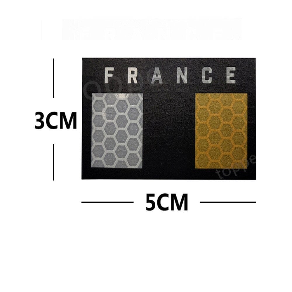 Ecusson Militaire 15 Ecusson Armée Française - Militaire Fluorescent