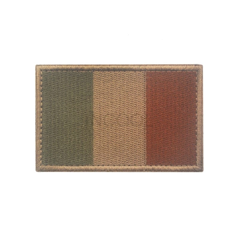 Ecusson Militaire 12 8X5CM Ecusson Drapeau France