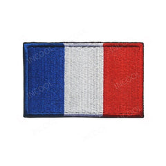 Ecusson Militaire 3 8X5CM Ecusson Drapeau France
