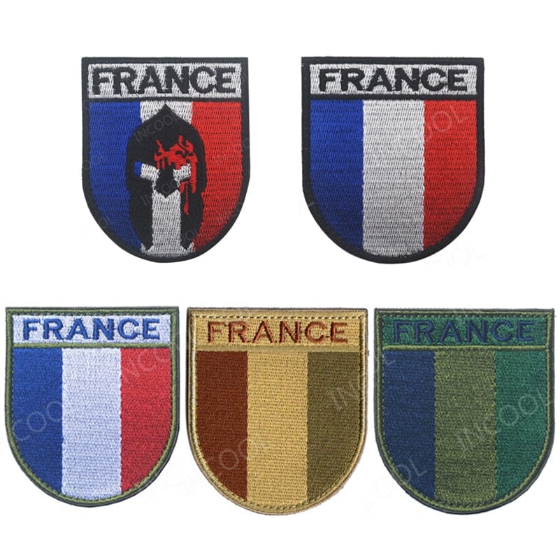 Ecusson Militaire Ecusson Drapeau France