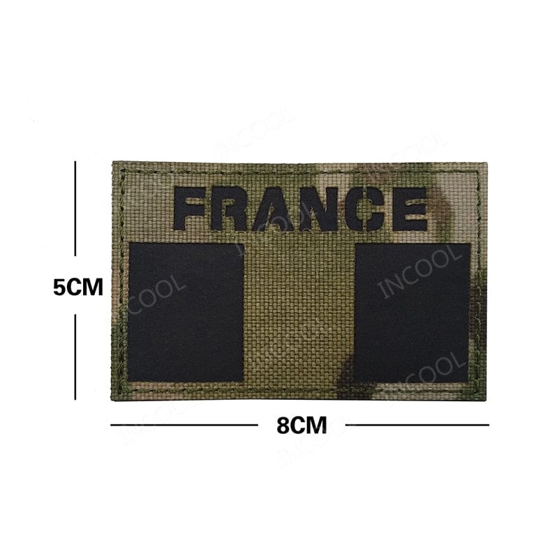 Ecusson Militaire Ecusson Drapeau France