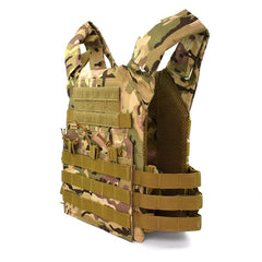 gilet tactique désert molle vue latérale
