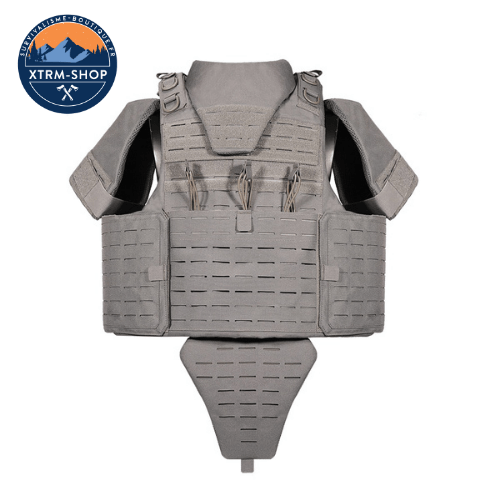 Gilet Tactique Grise Gilet Tactique Haute Protection