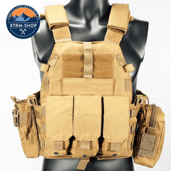 Gilet Tactique Désert Gilet Tactique Minimaliste