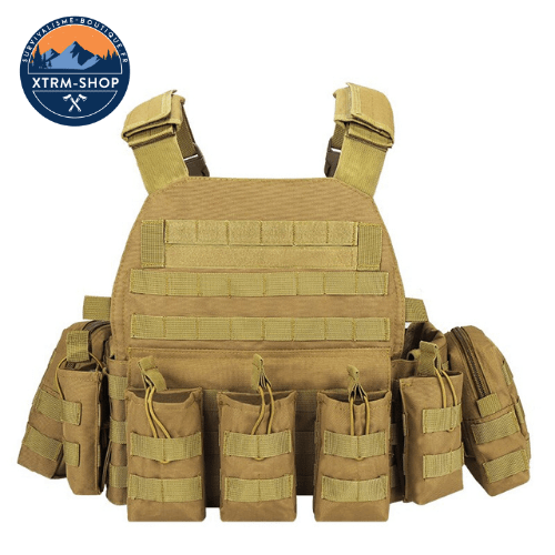 Gilet Tactique Gilet Tactique Multipoches Jungle