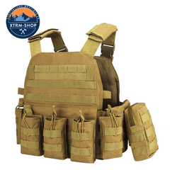 Gilet Tactique Gilet Tactique Multipoches Jungle