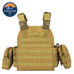 Gilet Tactique Gilet Tactique Multipoches Jungle