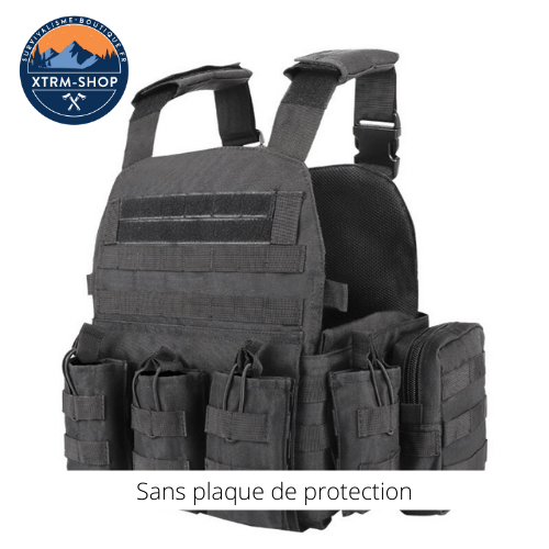 Gilet Tactique Noire Gilet Tactique Multipoches Jungle