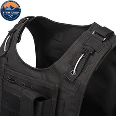 Gilet Tactique Gilet Tactique Noir Souple