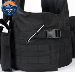 Gilet Tactique Gilet Tactique Noir Souple