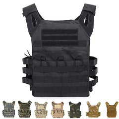 gilet tactique tan molle vue d'ensemble