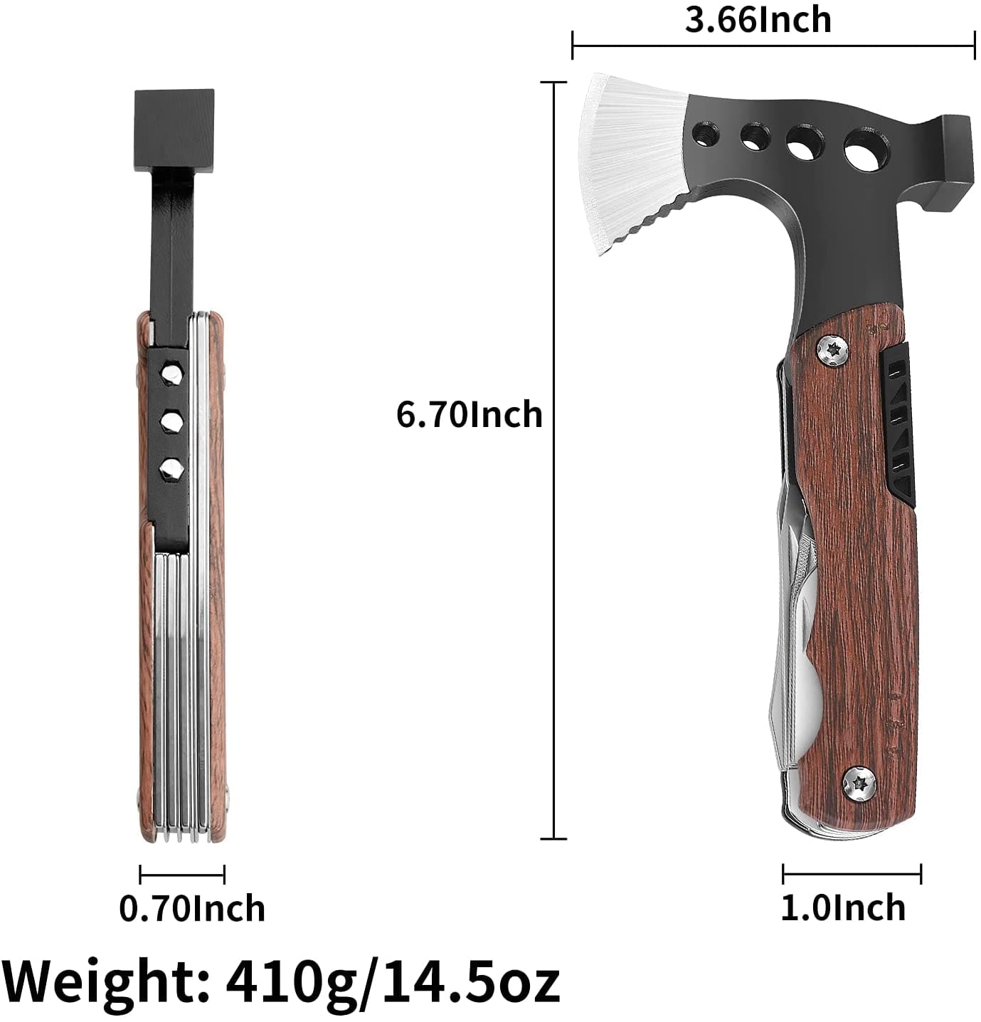 Hache de Survie Hache Multifonction Survie