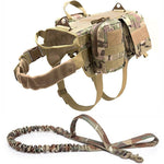 Harnais Tactique Camouflage Chien - Vignette | Survivalisme-Boutique